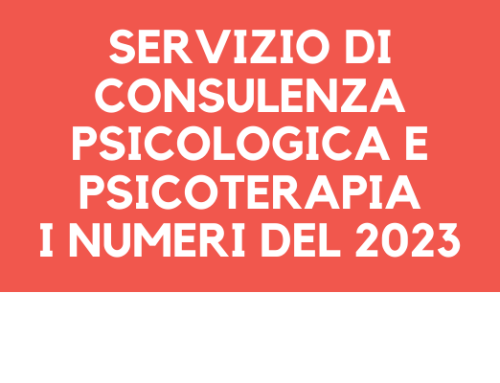 Servizio di consulenza psicologica e psicoterapia – I numeri del 2023